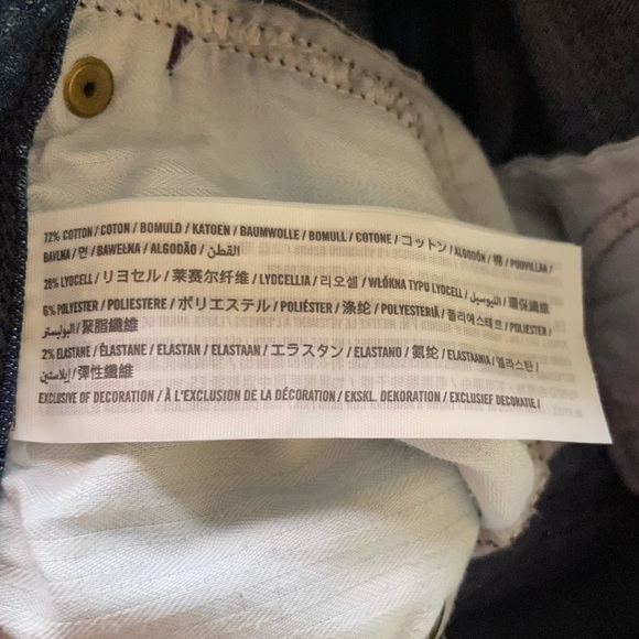 Abercrombie and Fitch Jeans Simone High Rise Super Skinny Distressed Size 28 6 - Picture 7 of 8